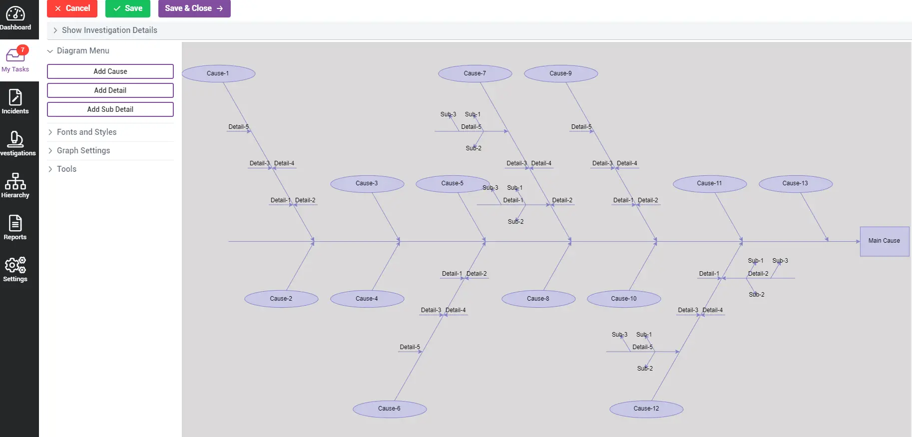 "A screenshot of the Nexus Global website showcasing a software interface displaying a complex flowchart or diagram.